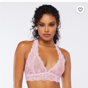 Savage X Fenty Floral Lace Racerback Bralette